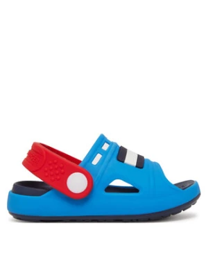 Tommy Hilfiger Sandały T3X2-33905-0083A M Niebieski