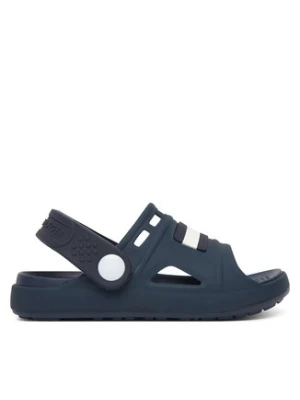 Tommy Hilfiger Sandały T3XF-34401-0083 Granatowy