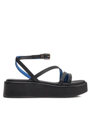 Tommy Hilfiger Sandały Th Strap Platform FW0FW07728 Czarny