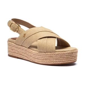 Tommy Hilfiger Sandały | z dodatkiem skóry