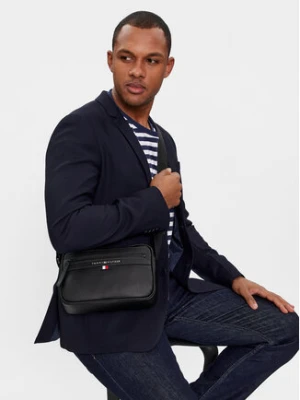 Tommy Hilfiger Saszetka Essential Pu Ew Reporter AM0AM12093 Czarny