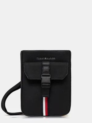 Tommy Hilfiger saszetka kolor czarny AM0AM13480