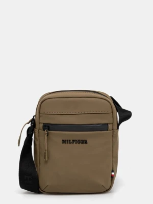 Tommy Hilfiger saszetka męska kolor zielony AM0AM13498