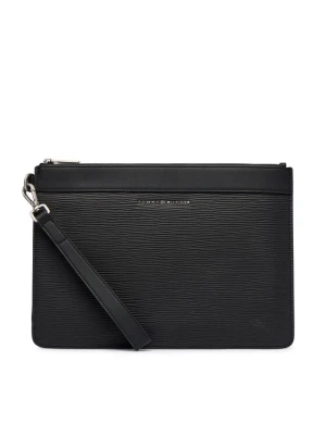 Tommy Hilfiger Saszetka Th Business Saffiano Pouch AM0AM14823 Czarny