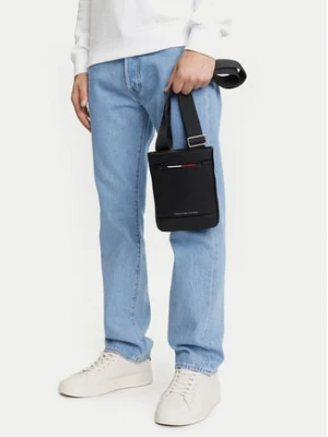 Tommy Hilfiger Saszetka Th Central Mini Crossover AM0AM13487 Czarny