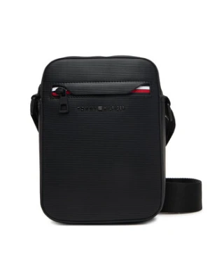 Tommy Hilfiger Saszetka Th Corp Mini Reporter AM0AM14020 Czarny