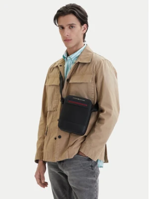 Tommy Hilfiger Saszetka Th Foundaiton Mini Reporter AM0AM14156 Czarny