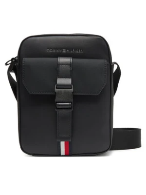 Tommy Hilfiger Saszetka Th Foundation Mini Reporter AM0AM13479 Czarny