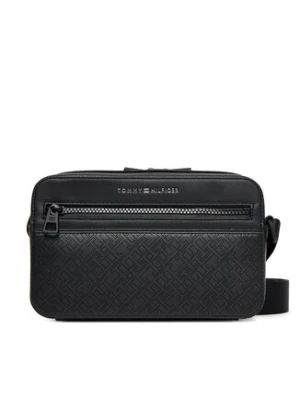 Tommy Hilfiger Saszetka Th Monogram Ew Reporter AM0AM13837 Czarny