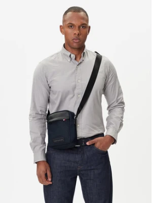 Tommy Hilfiger Saszetka Th Nylon Mini Reporter AM0AM13618 Granatowy