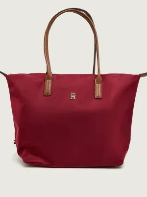 Zdjęcie produktu Tommy Hilfiger Shopperka POPETTE | z dodatkiem skóry