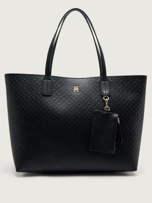 Tommy Hilfiger Shopperka + saszetka czarny