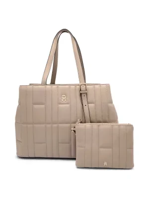 Zdjęcie produktu Tommy Hilfiger Shopperka + saszetka FEMININE