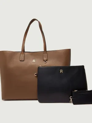 Tommy Hilfiger Shopperka + saszetki TH ICON
