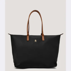 Tommy Hilfiger Shopperka | z dodatkiem skóry