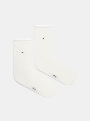 Tommy Hilfiger skarpetki 2-pack damskie kolor biały 371221108