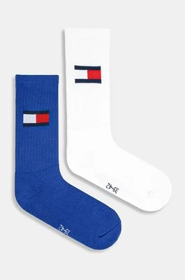 Tommy Hilfiger skarpetki 2-pack kolor biały Tommy Jeans