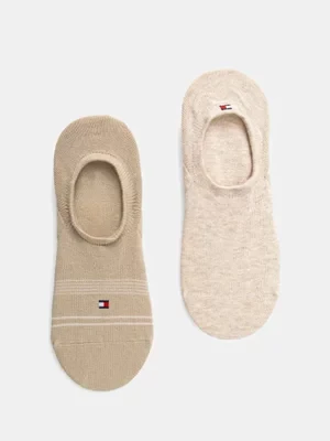 Tommy Hilfiger skarpetki 2-pack męskie kolor beżowy 701232732