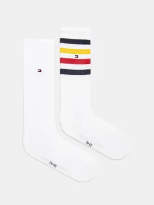 Tommy Hilfiger skarpetki 2-pack męskie kolor biały 701232594