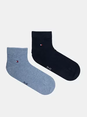 Tommy Hilfiger skarpetki 2-pack męskie kolor granatowy 342025001