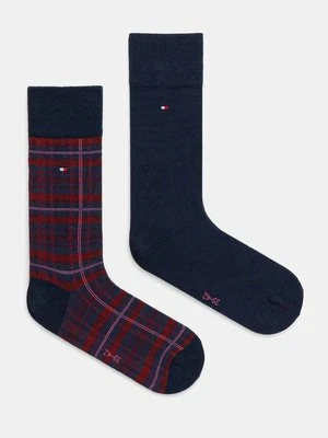 Zdjęcie produktu Tommy Hilfiger skarpetki 2-pack męskie kolor granatowy 701229844