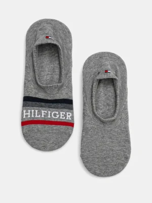 Tommy Hilfiger skarpetki 2-pack męskie kolor szary 701232938