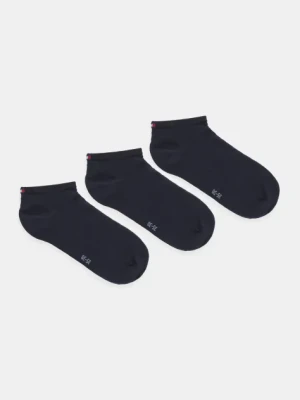 Tommy Hilfiger skarpetki 3-pack damskie kolor granatowy 701233829
