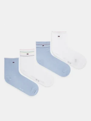 Tommy Hilfiger skarpetki 4-pack damskie kolor biały 701235888