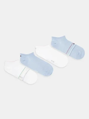 Tommy Hilfiger skarpetki 4-pack damskie kolor biały 701235889