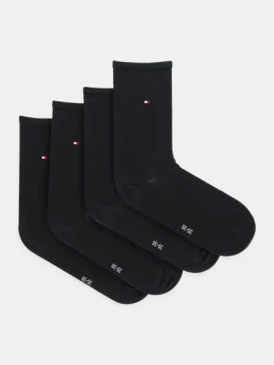 Tommy Hilfiger skarpetki 4-pack damskie kolor czarny 701219560