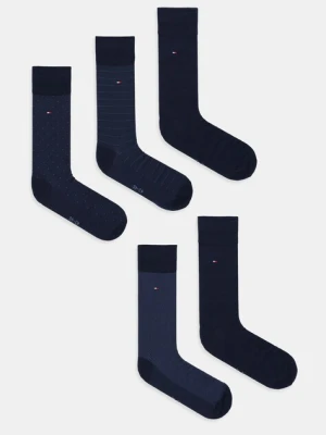 Tommy Hilfiger skarpetki 5-pack kolor granatowy 701235374