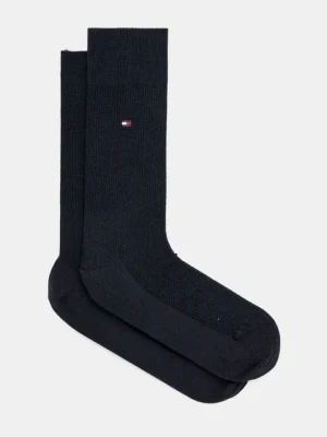 Tommy Hilfiger skarpetki wełniane kolor granatowy 701228790