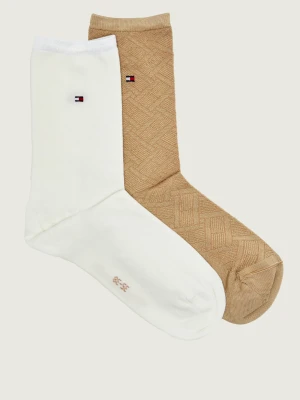 Tommy Hilfiger Skarpety 2-pack beżowy