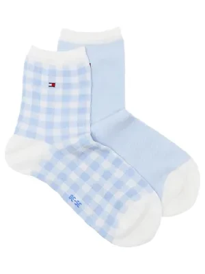 Tommy Hilfiger Skarpety 2-pack BIRDSEYE GINGHAM