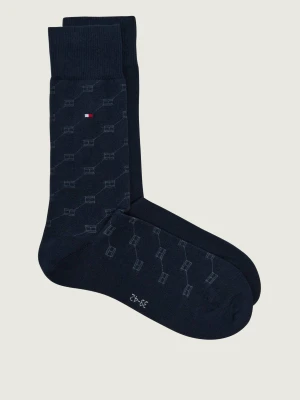 Tommy Hilfiger Skarpety 2-pack Flag Aop granatowy