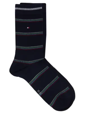 Tommy Hilfiger Skarpety 2-pack TH WOMEN SOCK 2P COASTAL STRIPE TENCEL