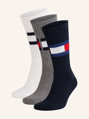 Tommy Hilfiger Skarpety, 3 Pary grau