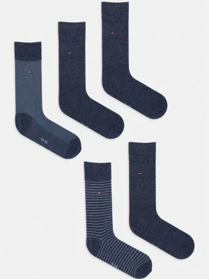 Tommy Hilfiger skarpety damskie 5-pack granatowy