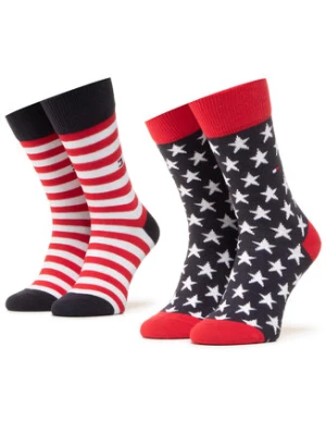 Tommy Hilfiger Skarpety długie 100000816 Kolorowy