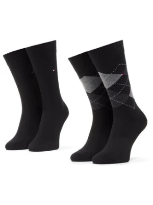Tommy Hilfiger Skarpety długie 100001495 Czarny