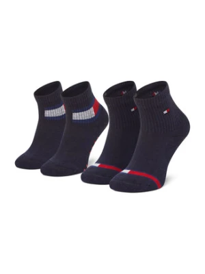Tommy Hilfiger Skarpety długie 100002319 Granatowy