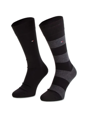 Tommy Hilfiger Skarpety długie 342021001 Czarny