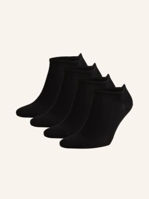 Tommy Hilfiger Skarpety Do Obuwia Sportowego W 4-Paku schwarz