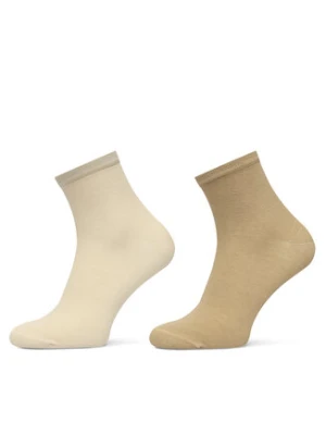 Tommy Hilfiger Skarpety krótkie 373001001 Beżowy