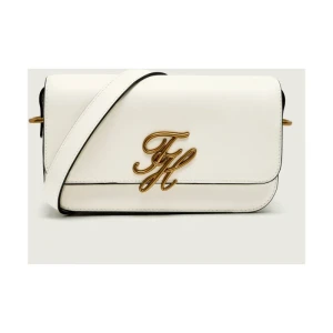 Tommy Hilfiger Skórzana torebka na ramię