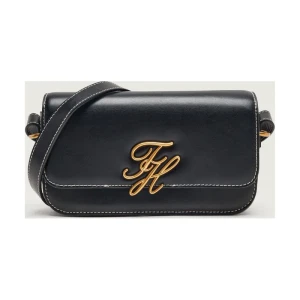 Tommy Hilfiger Skórzana torebka na ramię