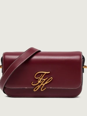 Tommy Hilfiger Skórzana torebka na ramię