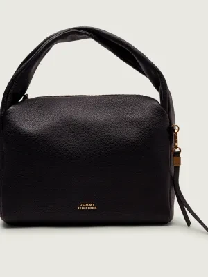 Tommy Hilfiger Skórzana torebka na ramię CITY