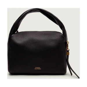 Tommy Hilfiger Skórzana torebka na ramię CITY