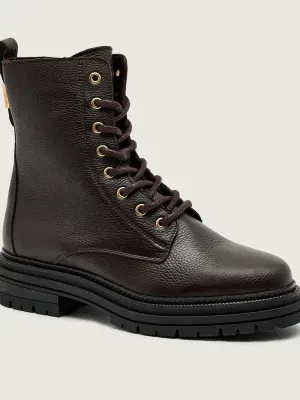 Tommy Hilfiger Skórzane botki